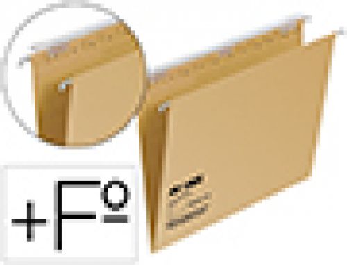 Capas de suspensao fade tiki folio prolongado visor superior 290 mm efeito lupa kraft eco 230 g/m lombada v , Fade , 63108 , 4002030010215